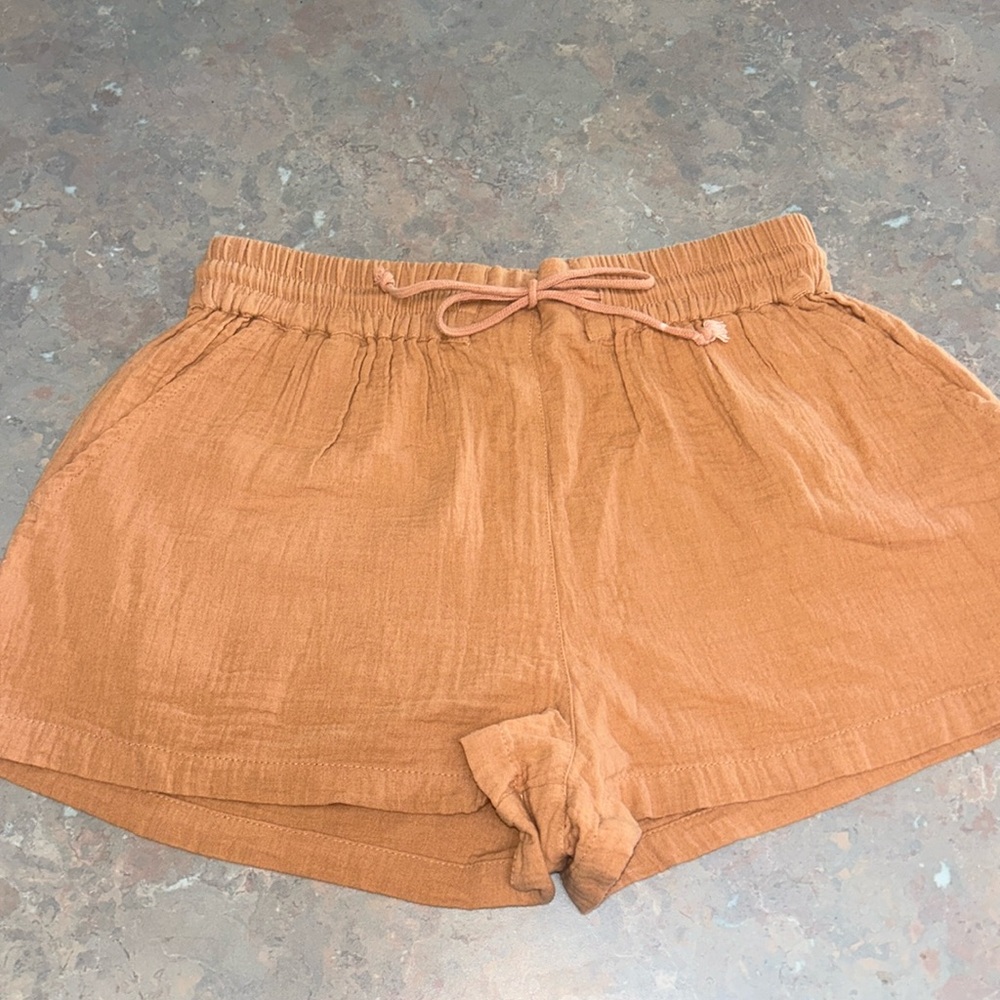 Billabong Cotton Gauze Cover-Up Shorts
